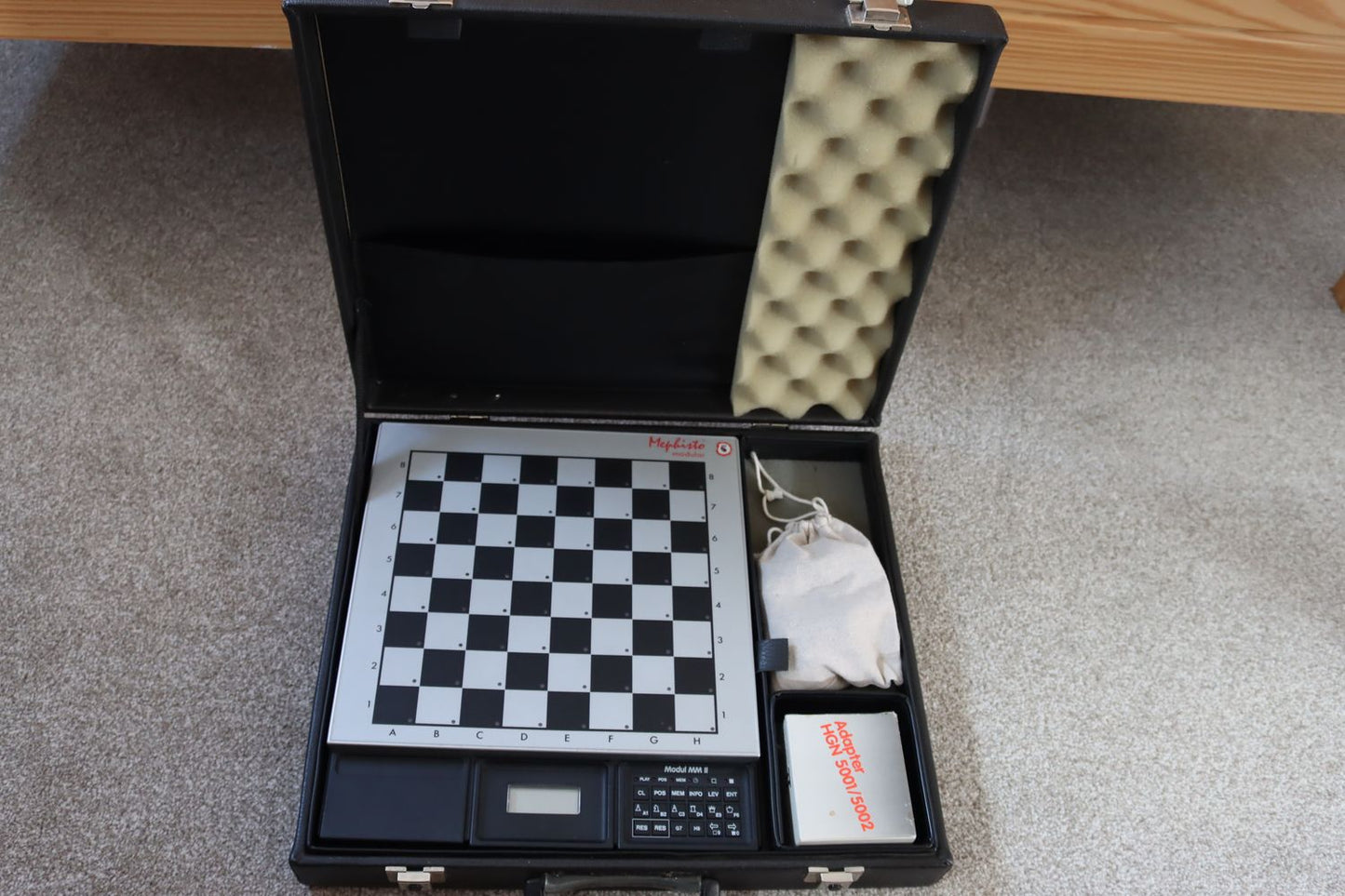 Mephisto Modular mit MMII Modulset, Figuren und Netzadapter im original Koffer BK550 (gebraucht)