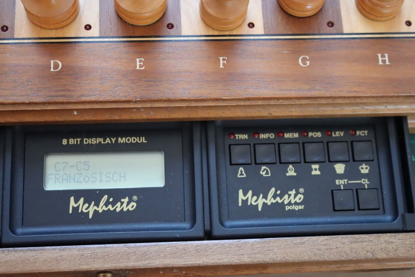 Mephisto Exclusive Schachcomputer mit Polgar Modulset komplett