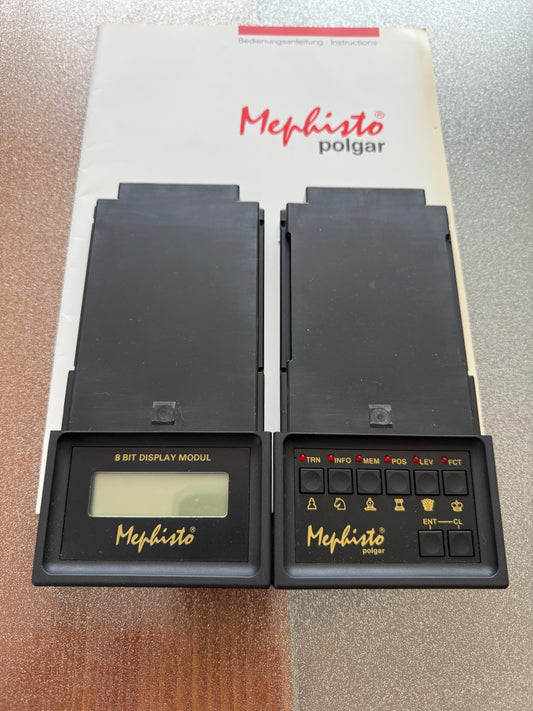 Mephisto Polgar Modulset mit original Bedienungsanleitung