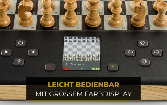 Schachcomputer ChessGenius Pro Wood Edition von Millennium Produktnummer M818