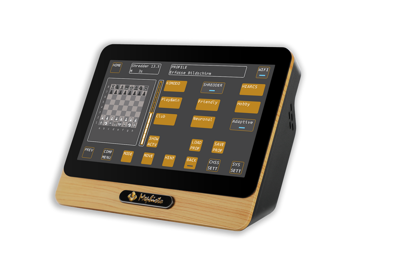 NEUER Mephisto Phoenix T - Schachcomputer mit 55 cm großem Turnierbrett Product Code M924